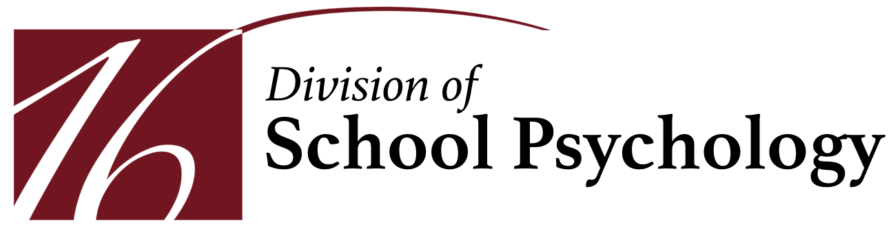 Logo of Division 16: School Psychology