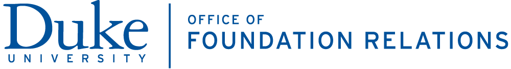 Logo of Office of Foundation Relations