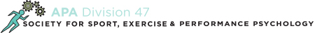 Logo of Division 47: Society for Sport, Exercise and Performance Psychology