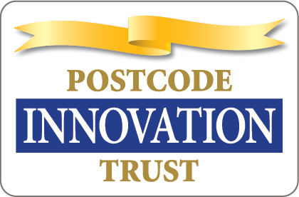 Logo of Postcode Innovation Trust