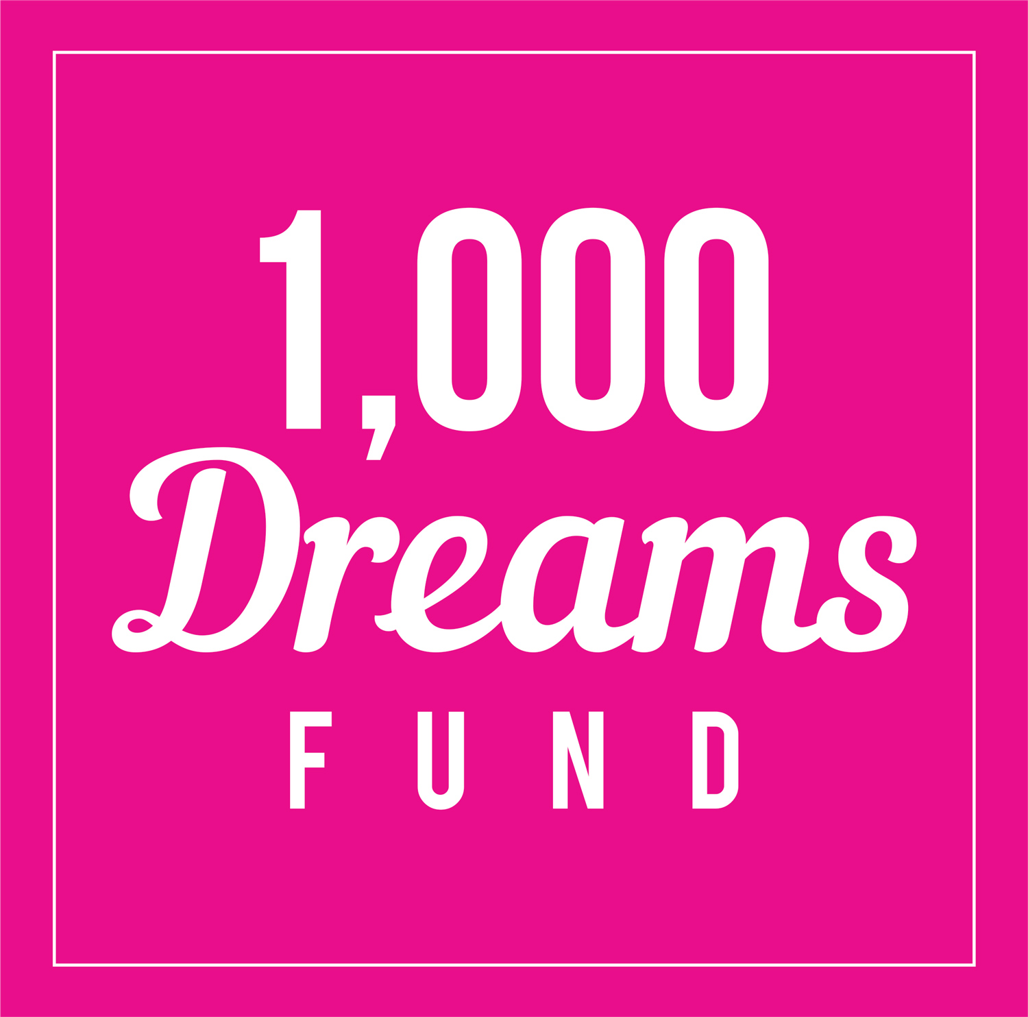 Logo of 1,000 Dreams Fund