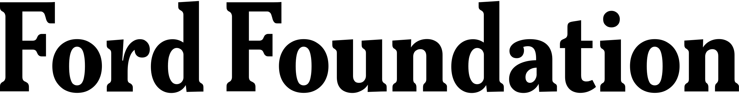 Logo of Ford Foundation