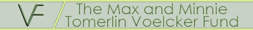 Logo of Max and Minnie Tomerlin Voelcker Fund