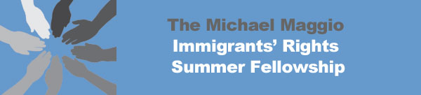 Logo of Michael Maggio Immigrants' Rights Summer Fellowship