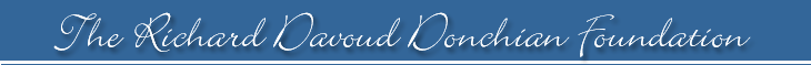Logo of Richard D. Donchian Foundation