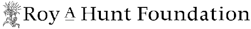 Logo of Roy A. Hunt Foundation