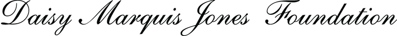 Logo of Daisy Marquis Jones Foundation