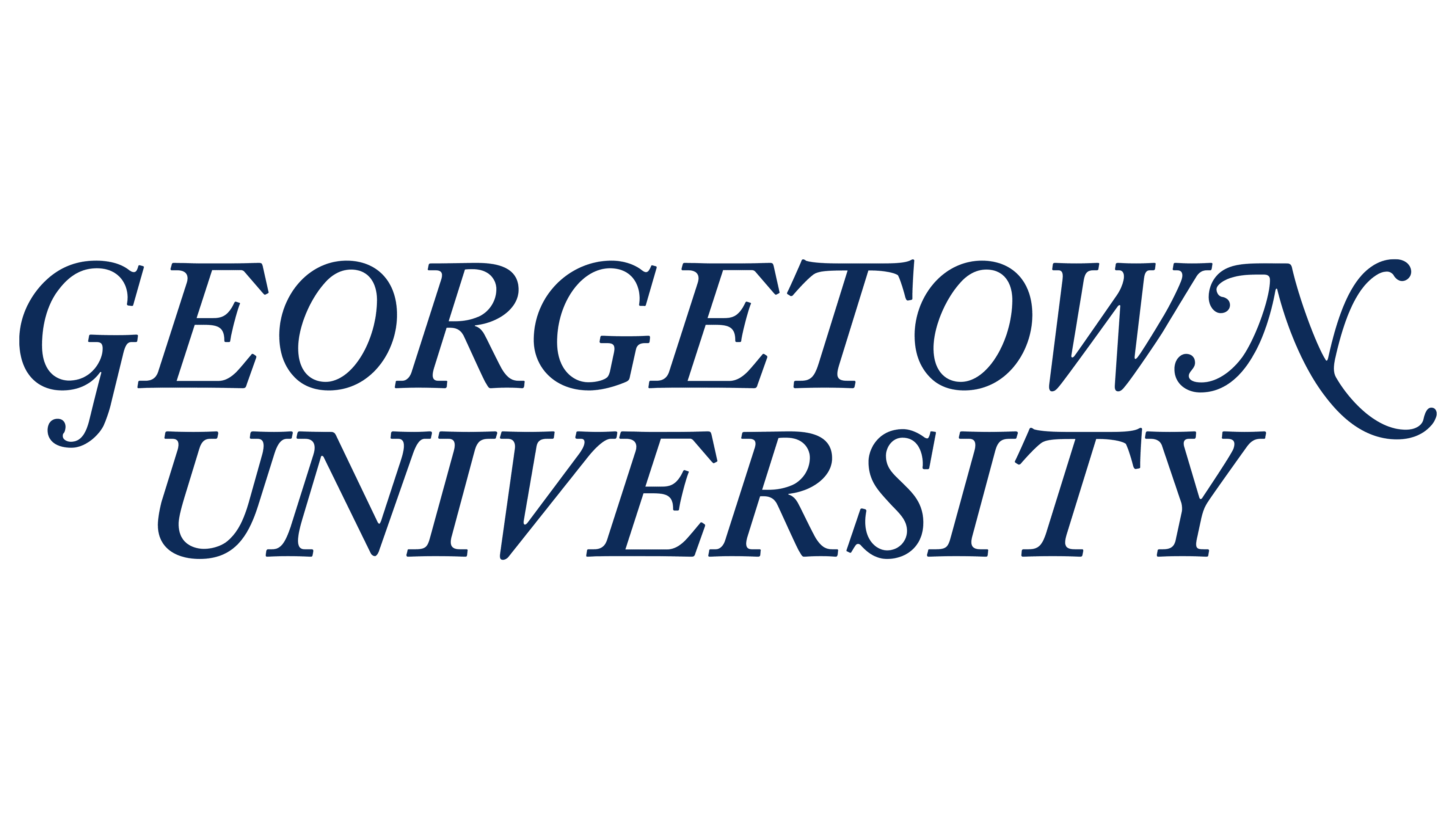Logo of Georgetown University