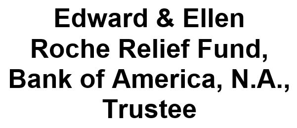 Logo of Edward and Ellen Roche Relief Foundation