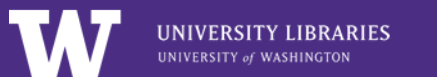 Logo of University of Washington Libraries