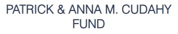 Logo of Patrick and Anna M. Cudahy Fund