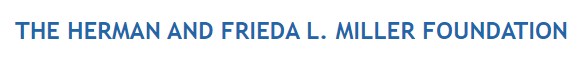 Logo of Herman and Frieda L. Miller Foundation
