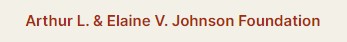 Logo of Arthur L. and Elaine V. Johnson Foundation