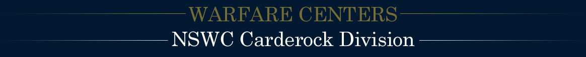 Logo of Naval Surface Warfare Carderock Division