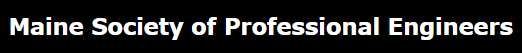 Logo of Maine Society of Professional Engineers