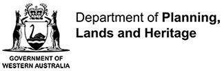 Logo of Government of Western Australian - Department of Planning, Lands and Heritage