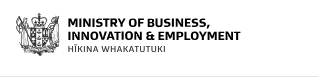 Logo of Ministry of Business, Innovation and Employment