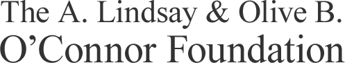 Logo of The A. Lindsay & Olive B. O'Connor Foundation