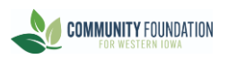 Logo of Community Foundation for Western Iowa