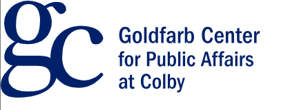 Logo of Goldfarb Center for Public Affairs, at Colby College