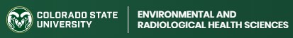 Logo of Department of Environmental and Radiological Health Sciences