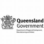 Logo of Department of Local Government, Water and Volunteers