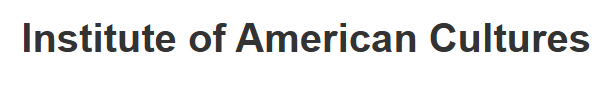 Logo of Institute of American Cultures