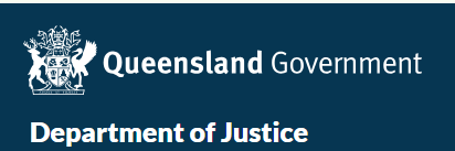 Logo of Queensland Government - Department of Justice