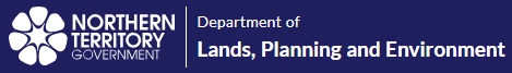 Logo of Northern Territory Government - Department of Lands, Planning and Environment