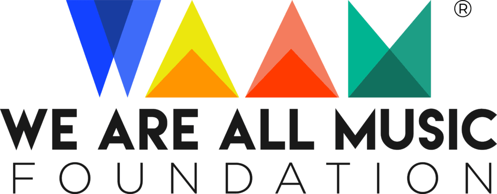 Logo of We Are All Music Foundation