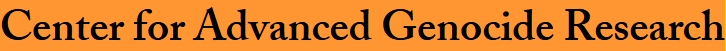 Logo of Center for Advanced Genocide Research
