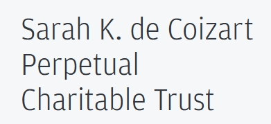 Logo of Sarah K. de Coizart Perpetual Charitable Trust