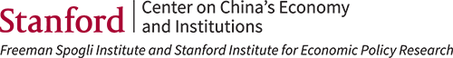 Logo of Stanford Center on China's Economy and Institutions