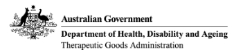 Logo of Therapeutic Goods Administration