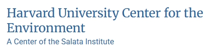 Logo of Harvard University Center for the Environment