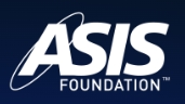 Logo of ASIS Foundation