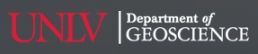 Logo of University of Nevada, Las Vegas - Department of Geoscience