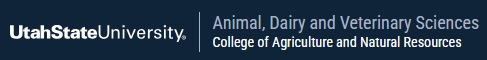 Logo of Utah State University - Department of Animal, Dairy and Veterinary Sciences