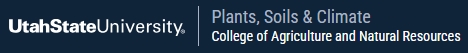 Logo of Utah State University - Department of Plants, Soils and Climate
