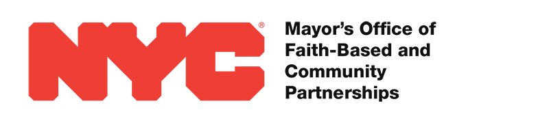 Logo of City of New York - Mayor's Office of Faith-Based and Community Partnerships