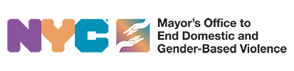Logo of City of New York - Mayor's Office to End Domestic and Gender-Based Violence