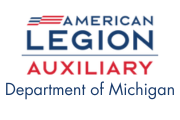 Logo of American Legion Auxiliary Department of Michigan