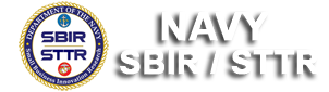 Logo of Navy Small Business Innovation Research/Small Business Technology Transfer