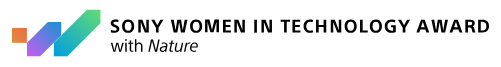 Logo of Sony Women in Technology Award with Nature