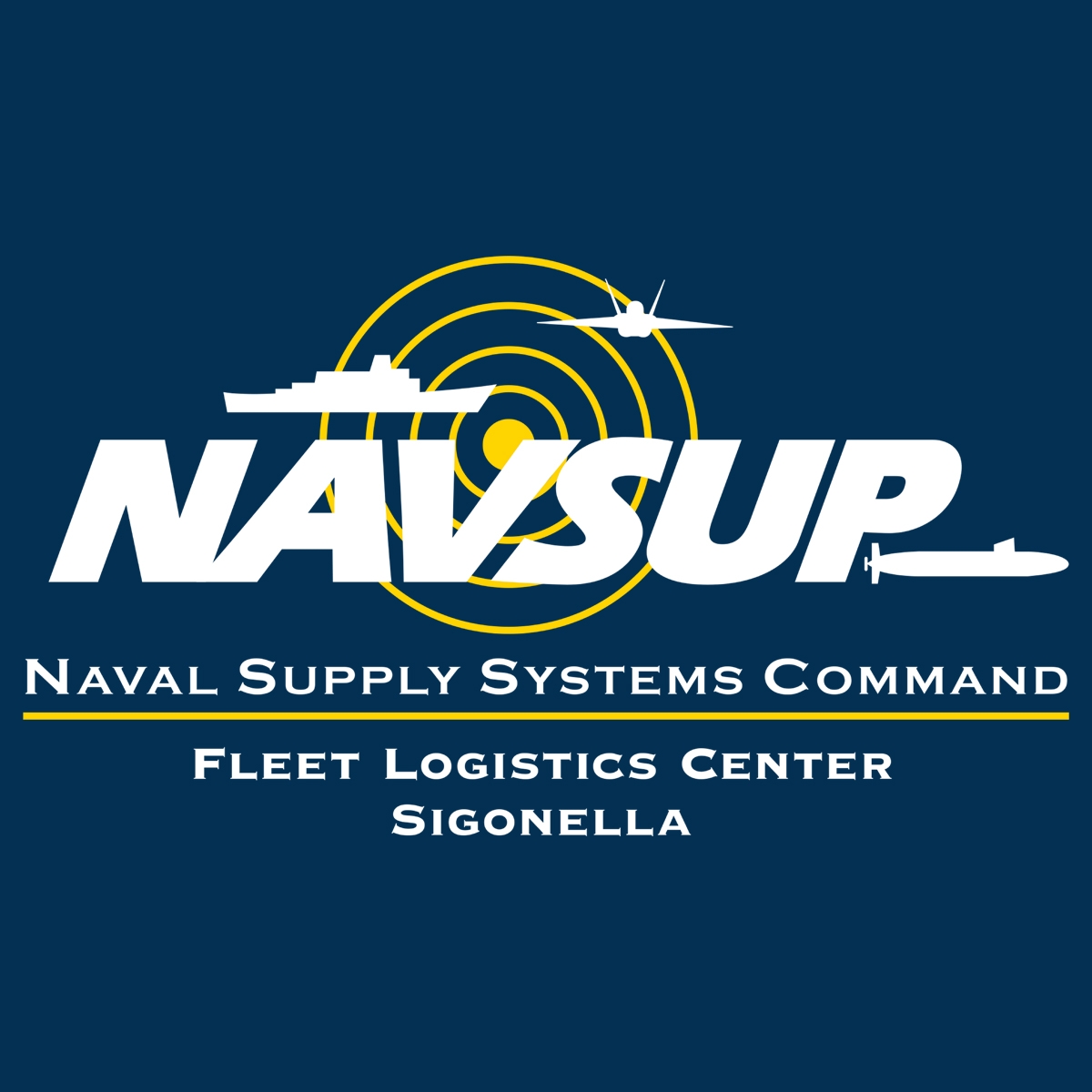 Logo of Naval Supply Systems Command Fleet Logistics Center Sigonella