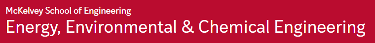 Logo of Washington University in St. Louis - Department of Energy, Environmental & Chemical Engineering