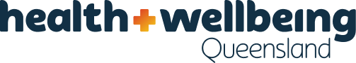 Logo of Health and Wellbeing Queensland
