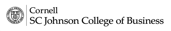 Logo of Cornell SC Johnson College of Business
