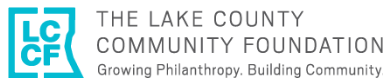 Logo of Lake County Community Foundation