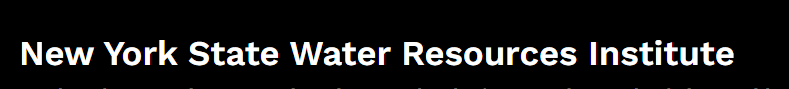 Logo of New York State Water Resources Institute at Cornell University